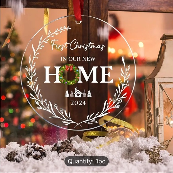 CHRISTMAS ORNAMENT - HIS OR HER GIFT, COUPLE GIFT, CHRISTMAS, DECOR, HOLIDAY - Picture 5 of 5